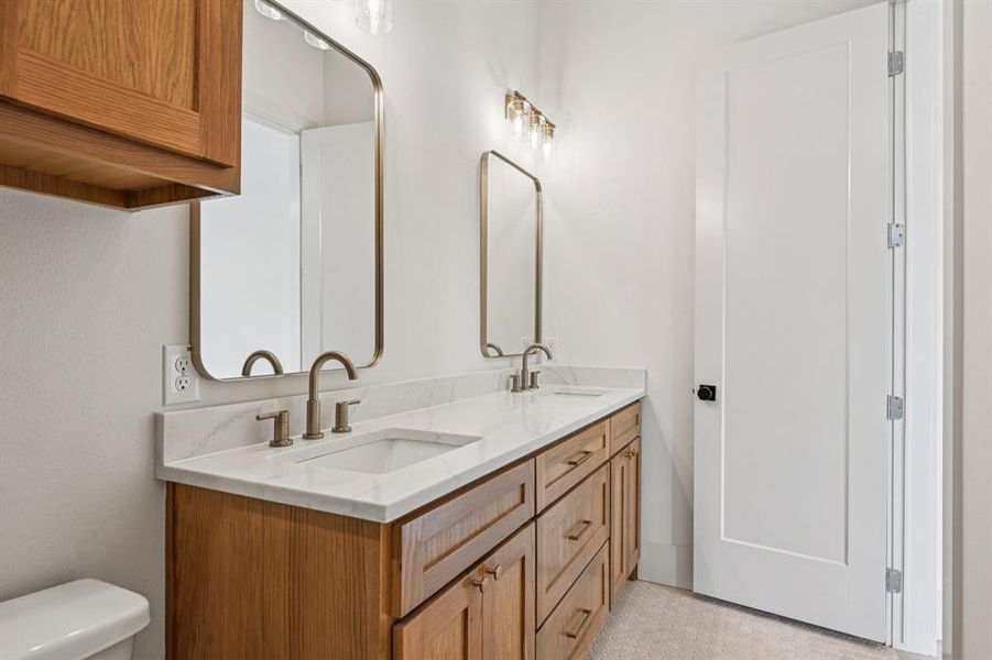 Furnished interior view inside a new home in , Burleson (Image 8).