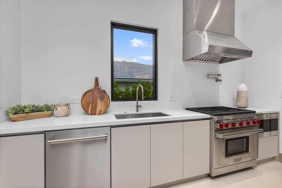 Furnished interior view inside a new home in , Boca Raton (Image 11). Furnished interior view inside a new home in , Boca Raton (Image 11).