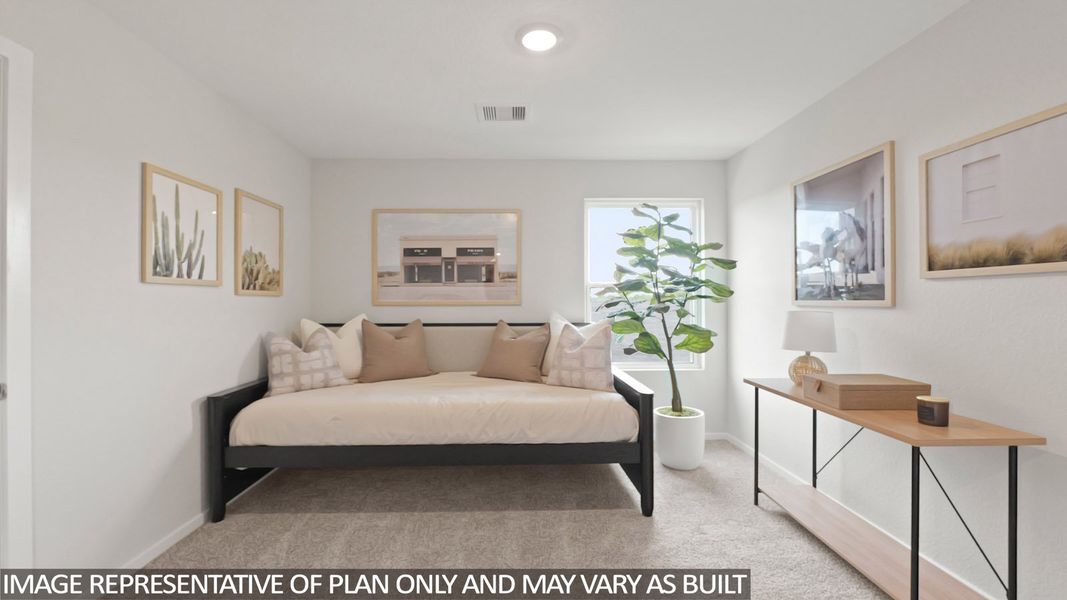 Furnished interior view inside a new home in Silverthorne, Conroe (Image 26).