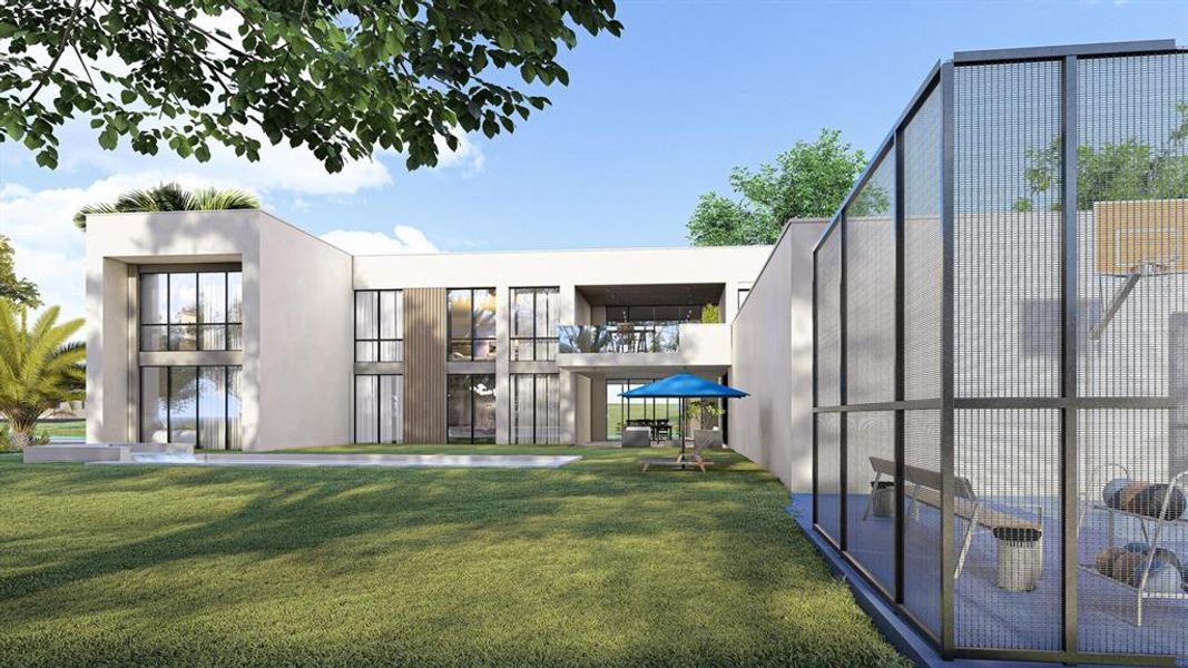 Exterior details and patio area of a home in , Heath (Image 3). Exterior details and patio area of a home in , Heath (Image 3).