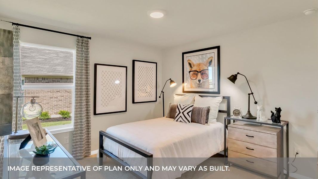 Furnished interior view inside a new home in Rosenbusch Ranch, Leander (Image 5).