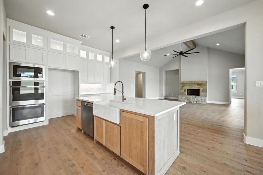 Furnished interior view inside a new home in Rocky Top Ranch, Reno (Image 7). Furnished interior view inside a new home in Rocky Top Ranch, Reno (Image 7).