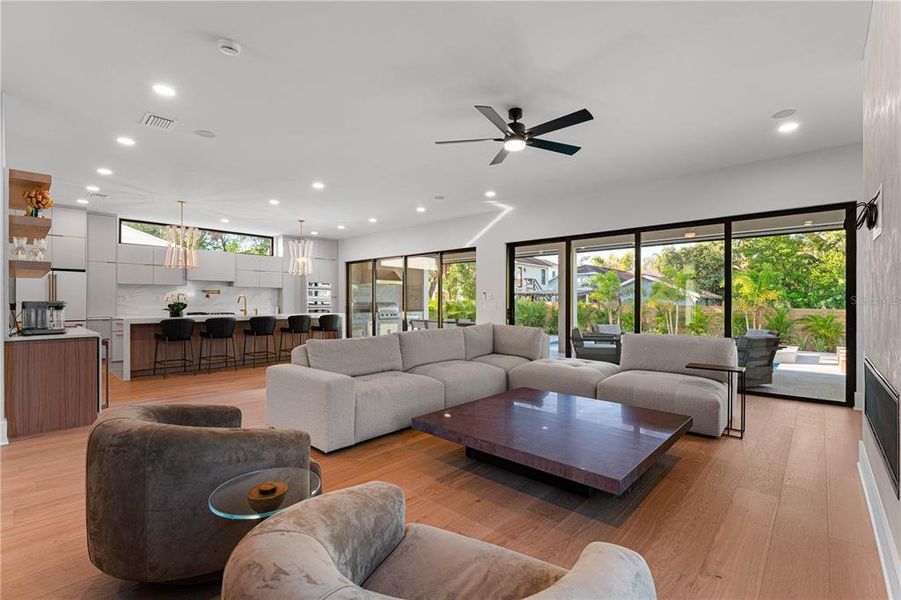 Furnished interior view inside a new home in , Tampa (Image 4).