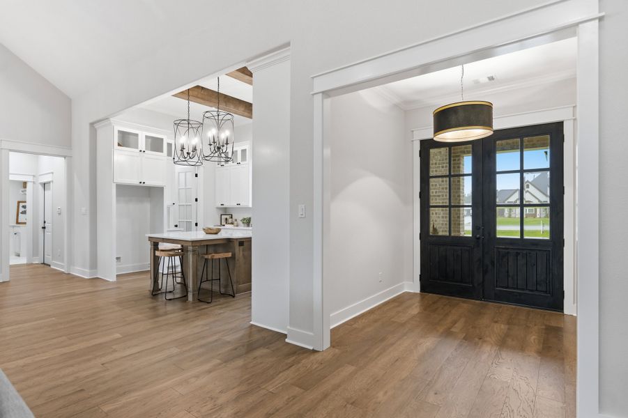 Furnished interior view inside a new home in Windmill Hill, Bryan (Image 30).