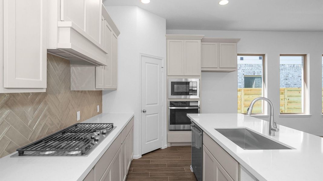 Furnished interior view inside a new home in Austin Point, Richmond (Image 5).