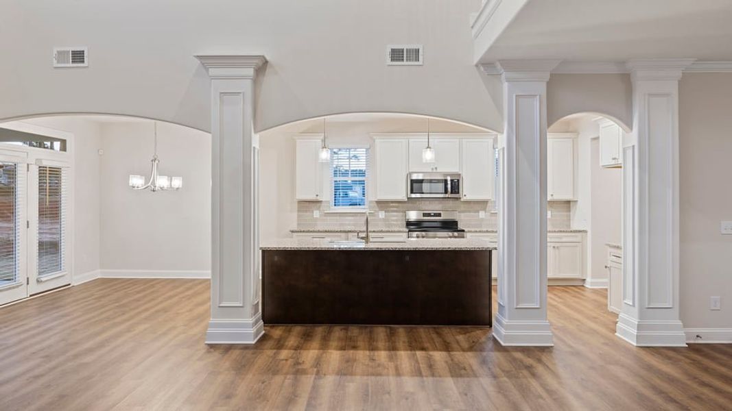Furnished interior view inside a new home in Pinebrook, Woodruff (Image 9).