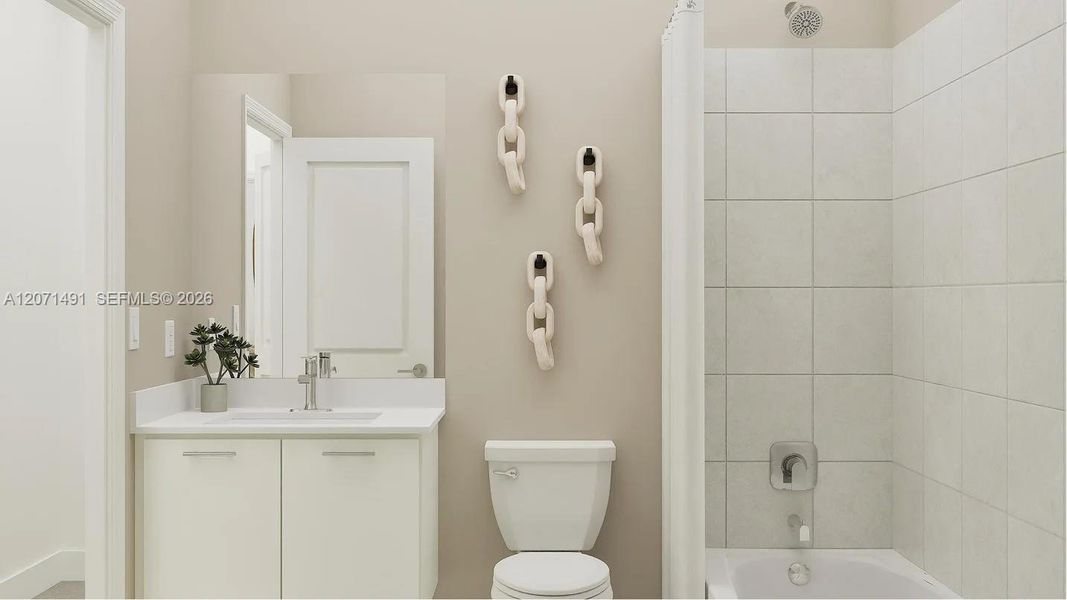 Furnished interior view inside a new home in Altessa at Wilton Manors, Wilton Manors (Image 8).
