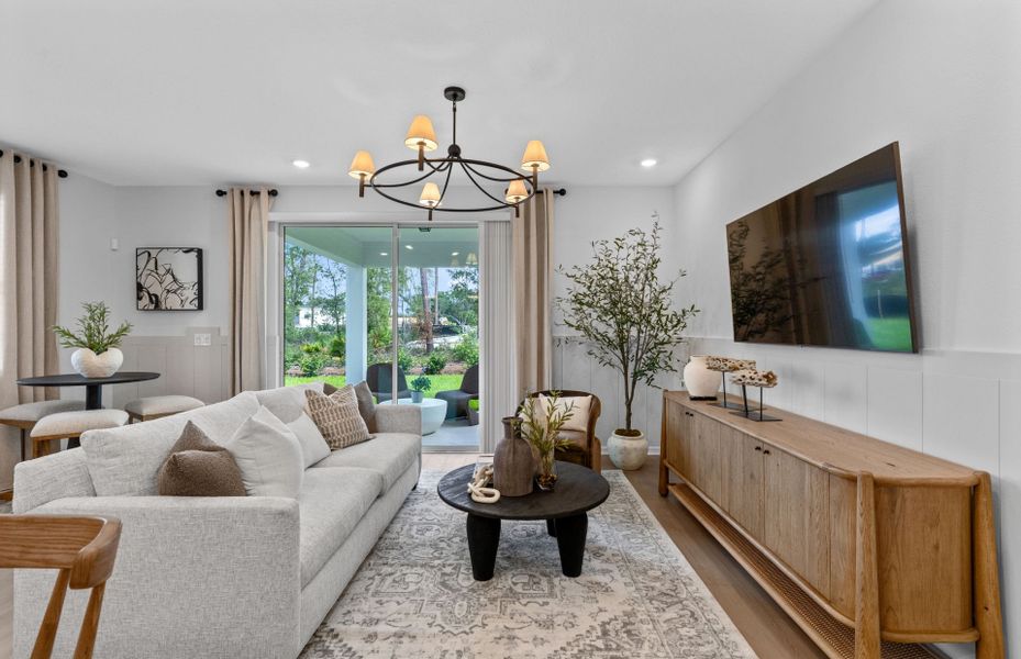 Representative furnished interior of a home built from the Marisol by Pulte Homes in Canopy Preserve, Deland (Image 10). Representative furnished interior of a home built from the Marisol by Pulte Homes in Canopy Preserve, Deland (Image 10).