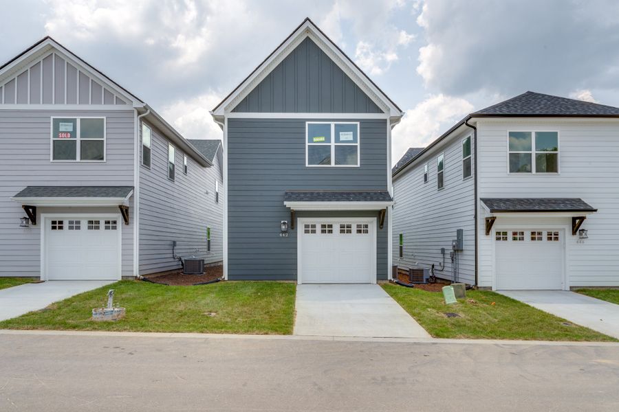 Representative exterior photo of a completed home built from the Gayle by Parkside Builders in The Parks of Mill Town, Chattanooga, TN (Image 24).