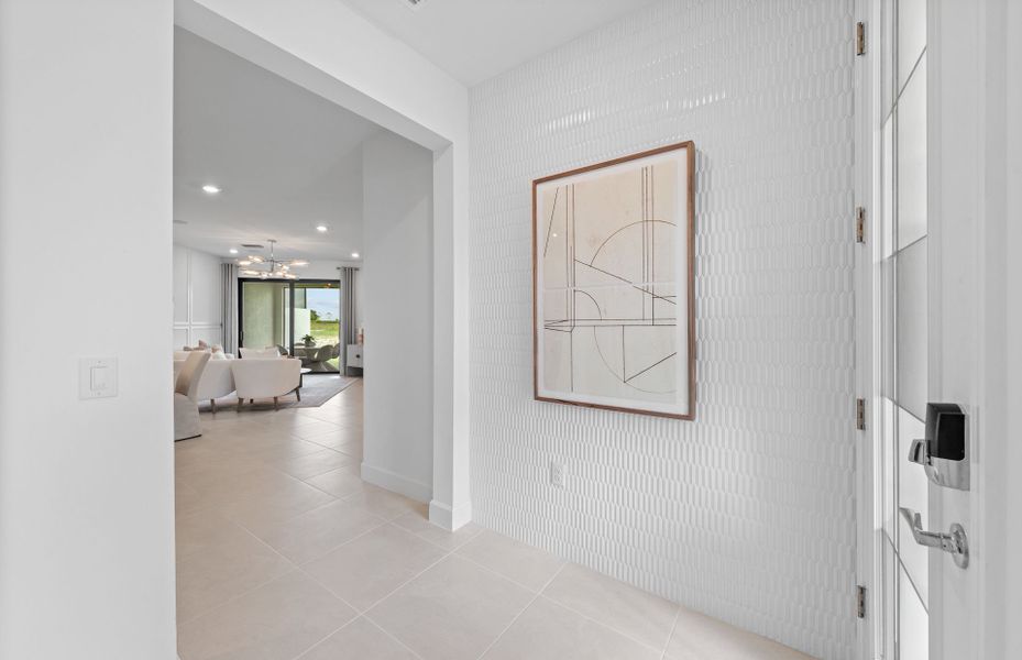 Spacious, unfurnished interior of a new home in Del Webb Naples, Ave Maria (Image 17).