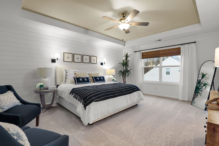 Representative furnished interior of a home built from the Meriwether - Genesis Value Collection by Mungo Homes in Bluefield, Lexington (Image 7).