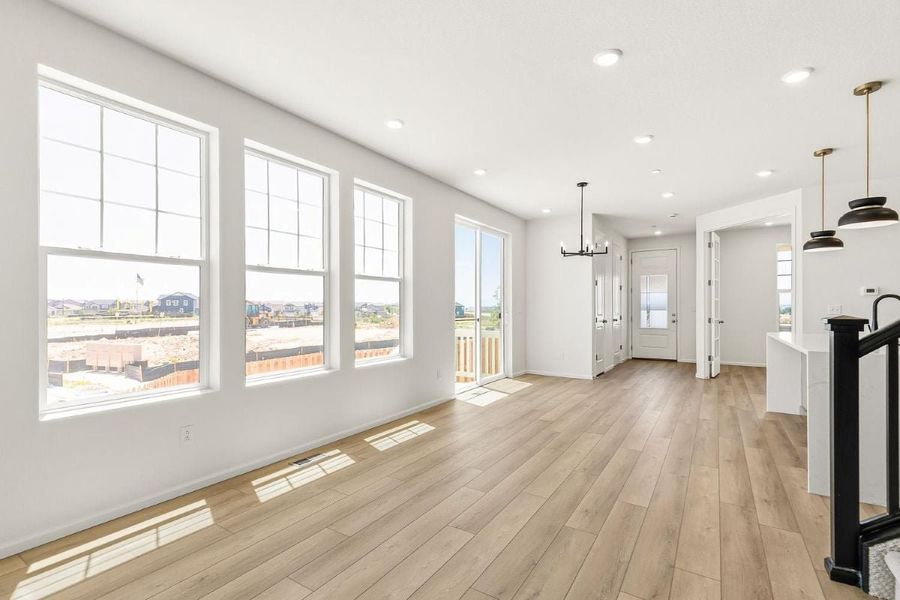 Spacious, unfurnished interior of a new home in Turnberry Villas, Commerce City (Image 8). Spacious, unfurnished interior of a new home in Turnberry Villas, Commerce City (Image 8).
