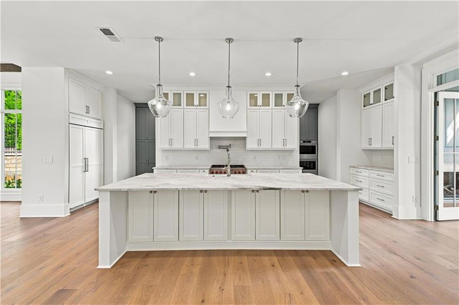 Furnished interior view inside a new home in , Dawsonville (Image 7).