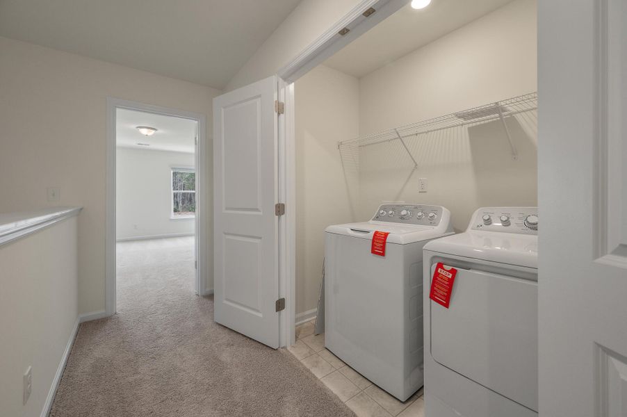 Furnished interior view inside a new home in The Landings at Montague, Goose Creek (Image 17).