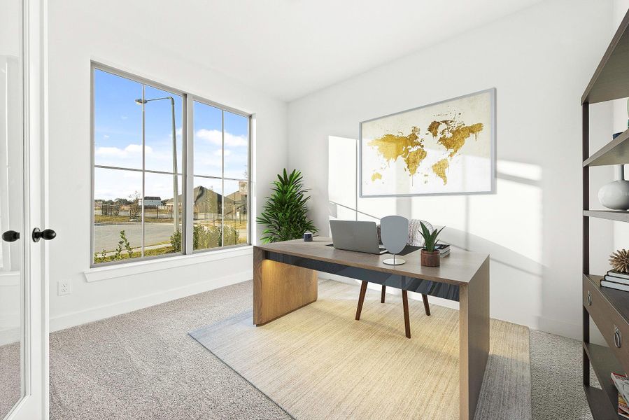 Virtually staged representative image. Features, specifications, selections and colors may vary.