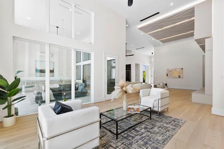 Furnished interior view inside a new home in , Dallas (Image 36).