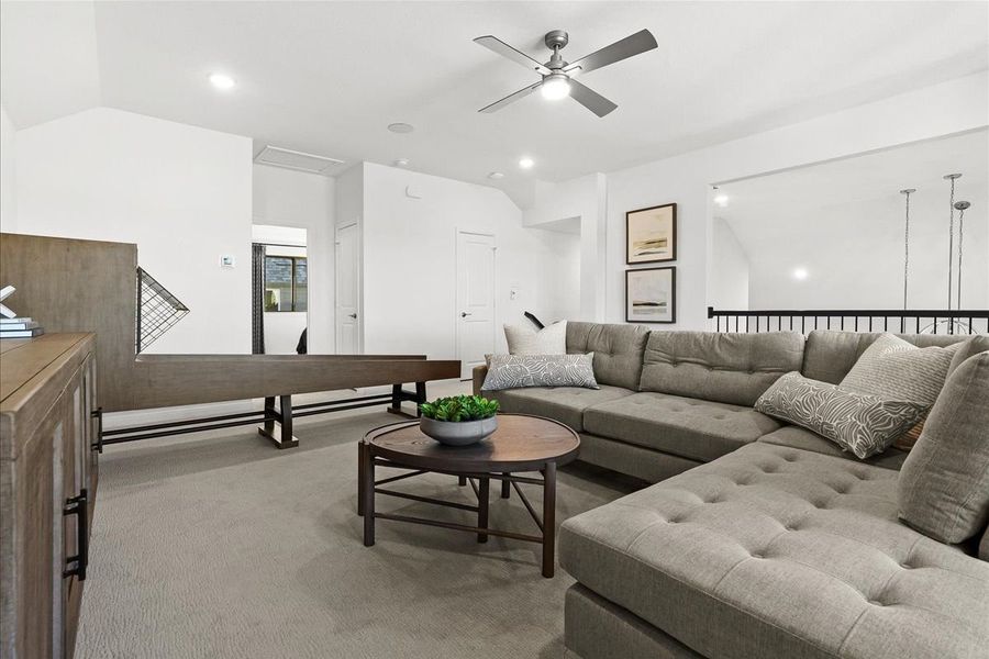 Furnished interior view inside a new home in Creekview Meadows, Pilot Point (Image 27). Furnished interior view inside a new home in Creekview Meadows, Pilot Point (Image 27).