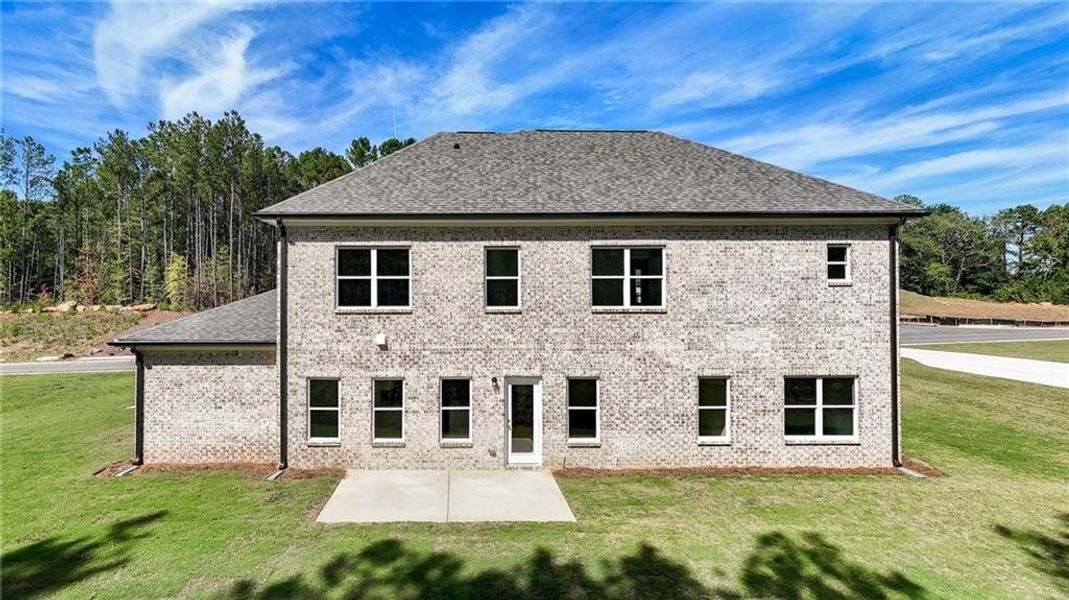 Exterior details and patio area of a home in , Ellenwood (Image 26).