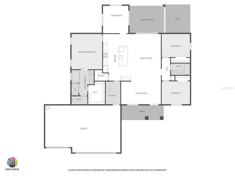 2D floor plan layout of this home in , Ocala, FL (Image 5).