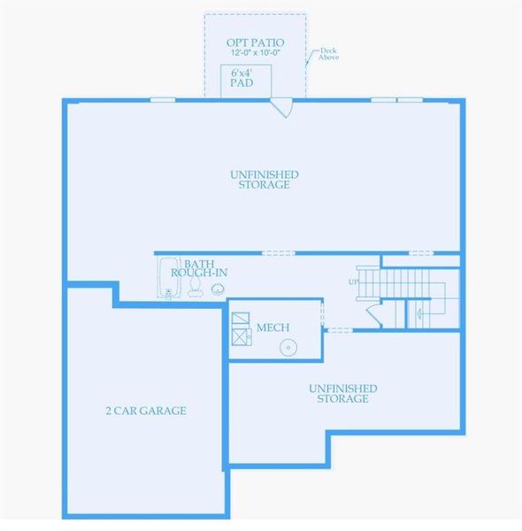 2D floor plan layout of this home in Sierra Creek, Hoschton, GA (Image 5). 2D floor plan layout of this home in Sierra Creek, Hoschton, GA (Image 5).
