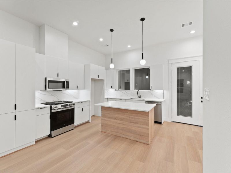 Furnished interior view inside a new home in , Houston (Image 11).