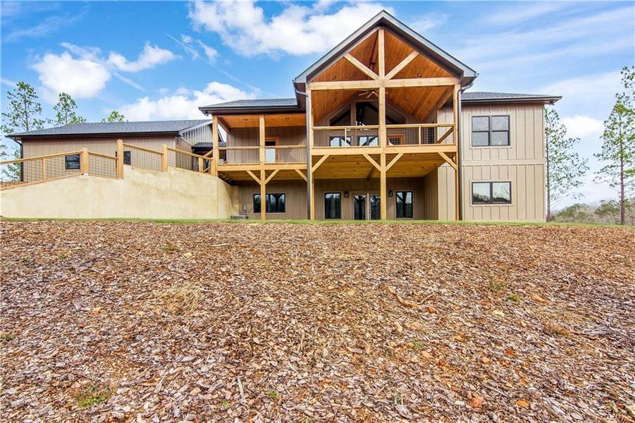 Exterior details and patio area of a home in , Talking Rock (Image 32).
