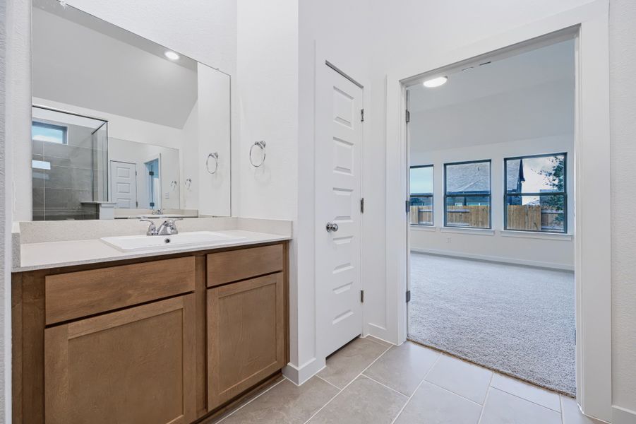 Furnished interior view inside a new home in Prairie Winds, Hutto (Image 13).