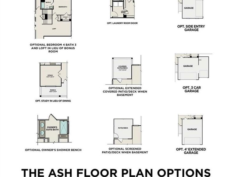 2D floor plan layout of this home in Riverwood, Dallas, GA (Image 6).