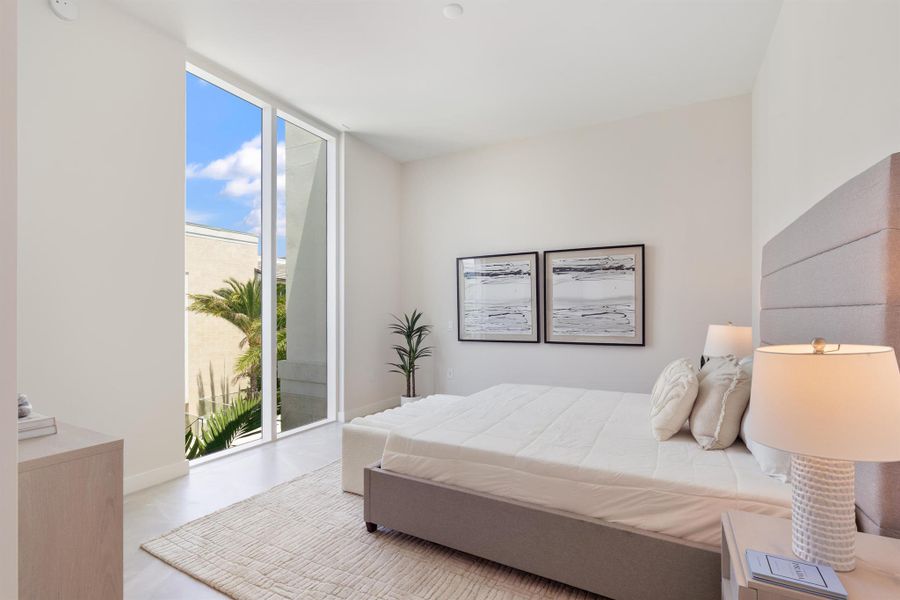 Furnished interior view inside a new home in Alina Residences, Boca Raton (Image 6). Furnished interior view inside a new home in Alina Residences, Boca Raton (Image 6).