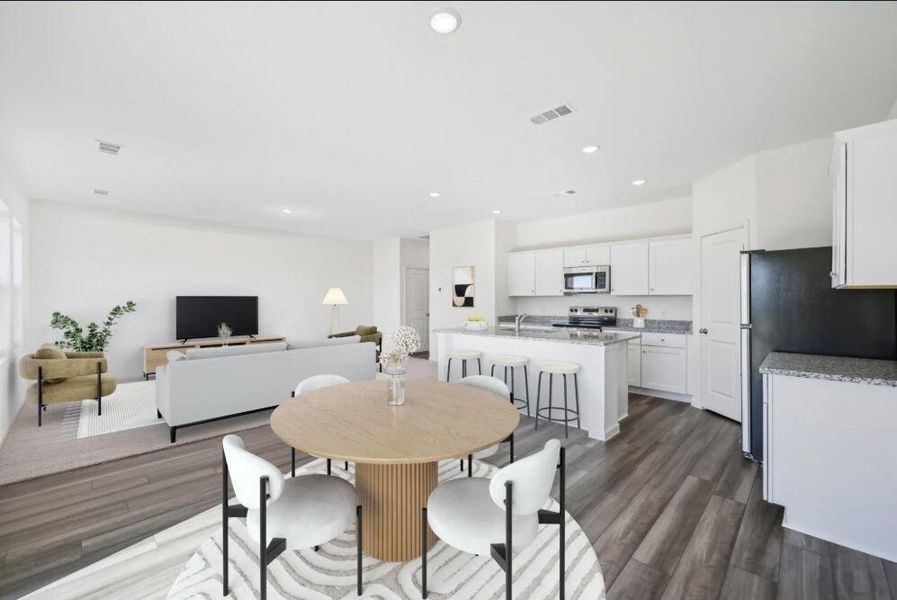 Furnished interior view inside a new home in Watson Hill, Summerville (Image 5).