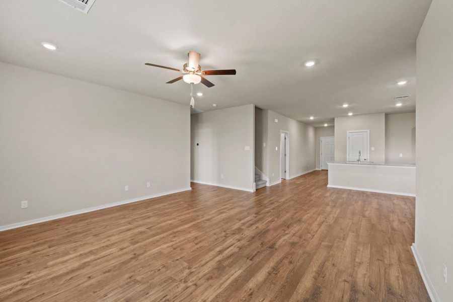 From Family Room to Open Concept Kitchen
