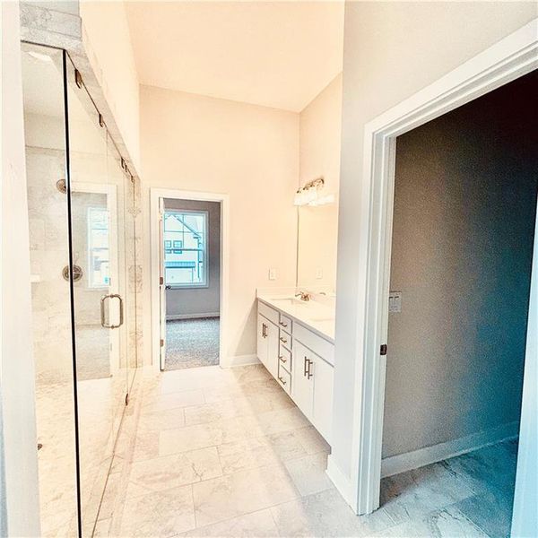 Furnished interior view inside a new home in Rosewood Lake Estates, Hoschton (Image 6).