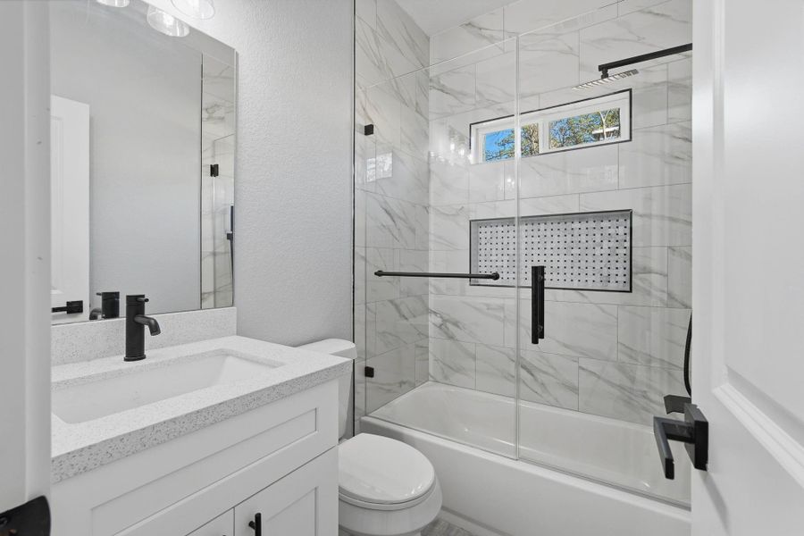 Furnished interior view inside a new home in , Willis (Image 7).