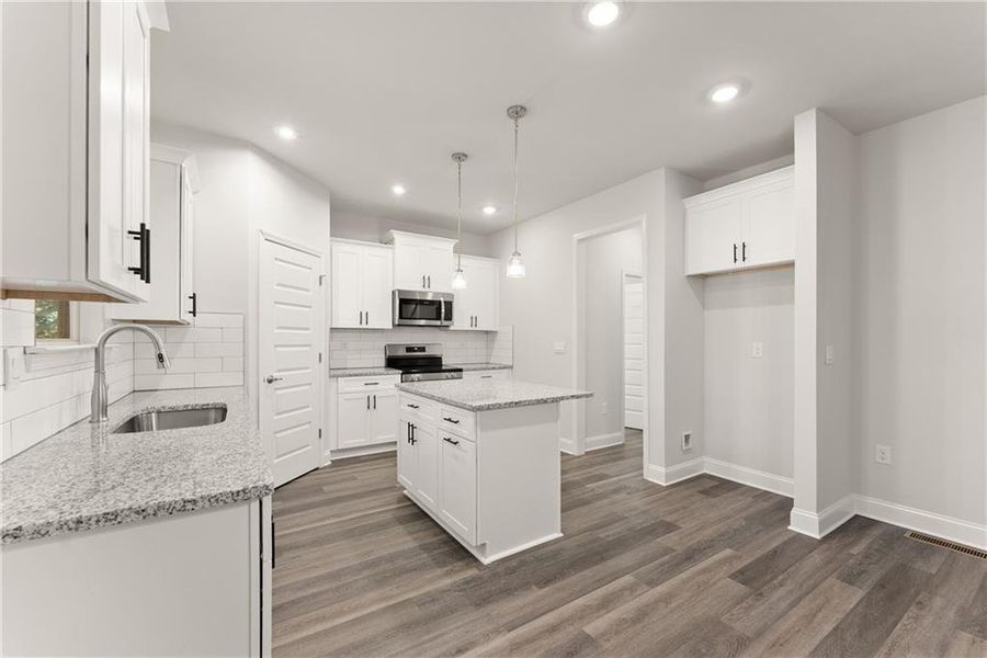 Furnished interior view inside a new home in Magnolia Villas, Cornelia (Image 11).