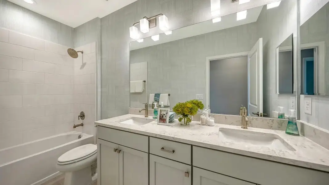 Furnished interior view inside a new home in SkySail Real Estate and Homes for Sale in Naples, FL - Neal Communities, Naples (Image 31).