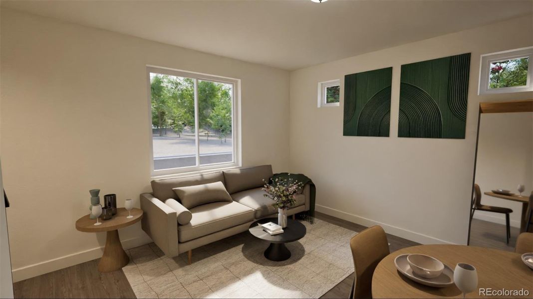 Furnished interior view inside a new home in , Aurora (Image 5).