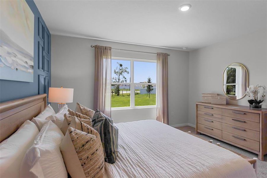 Furnished interior view inside a new home in Villamar, Winter Haven (Image 18). Furnished interior view inside a new home in Villamar, Winter Haven (Image 18).