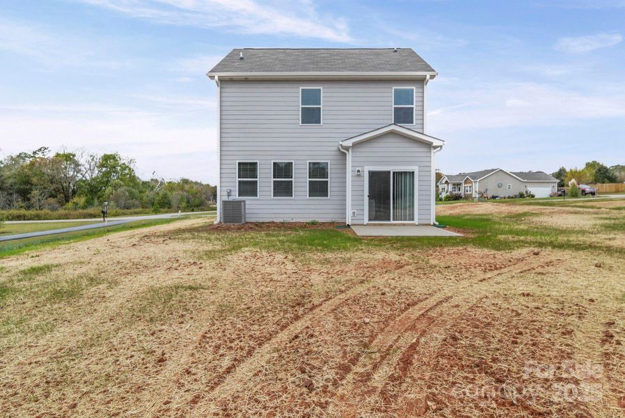 Exterior details and patio area of a home in , Statesville (Image 3).