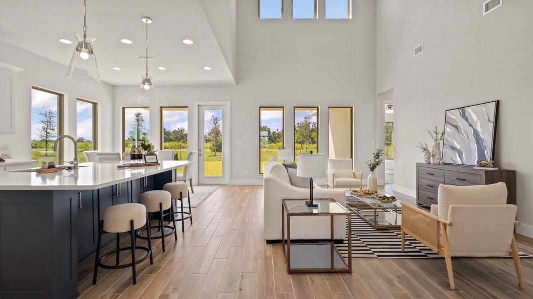 Representative furnished interior of a home built from the 2713F by Perry Homes in Star Farms at Lakewood Ranch, Bradenton (Image 5).