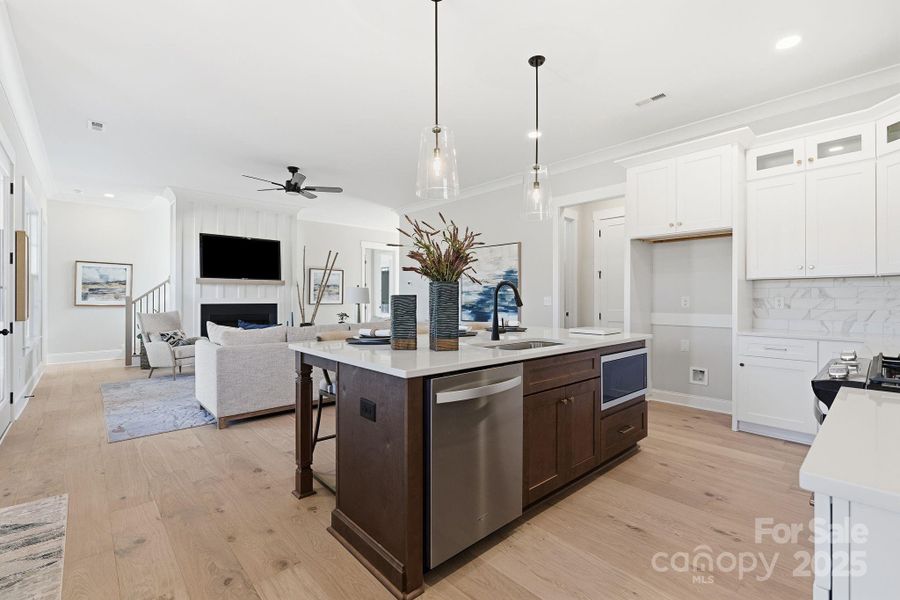 Furnished interior view inside a new home in , Lexington (Image 13).