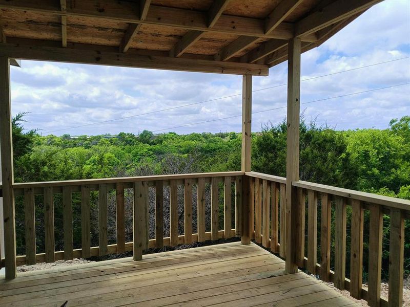 Exterior details and patio area of a home in , Springtown (Image 10).