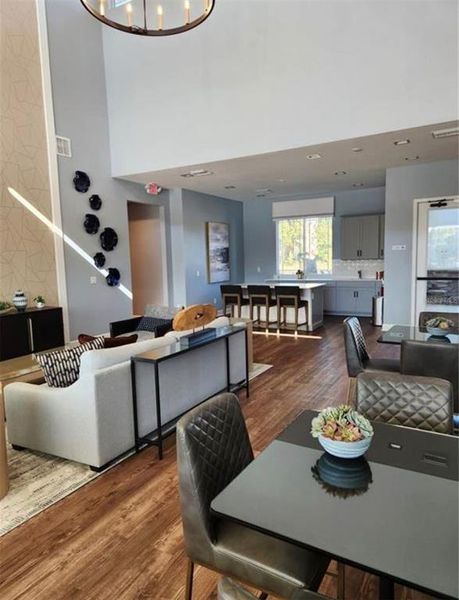 Furnished interior view inside a new home in , Clermont (Image 18).