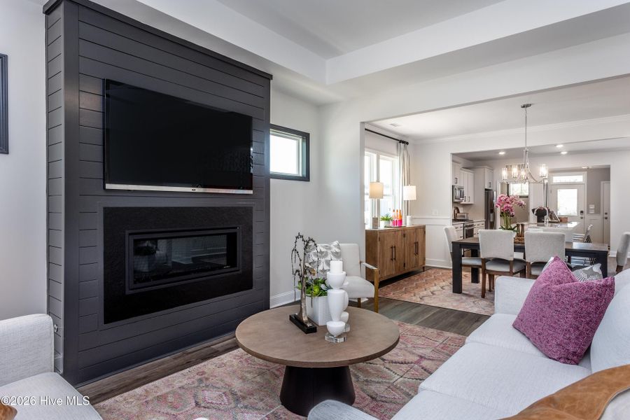 Furnished interior view inside a new home in Coastal Haven, Leland (Image 13).