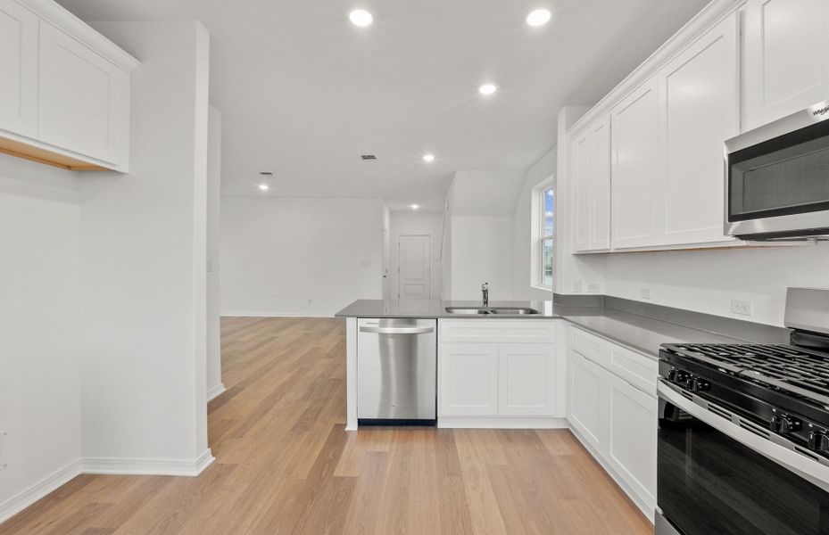 Furnished interior view inside a new home in Larson Crossing, Elgin (Image 11).