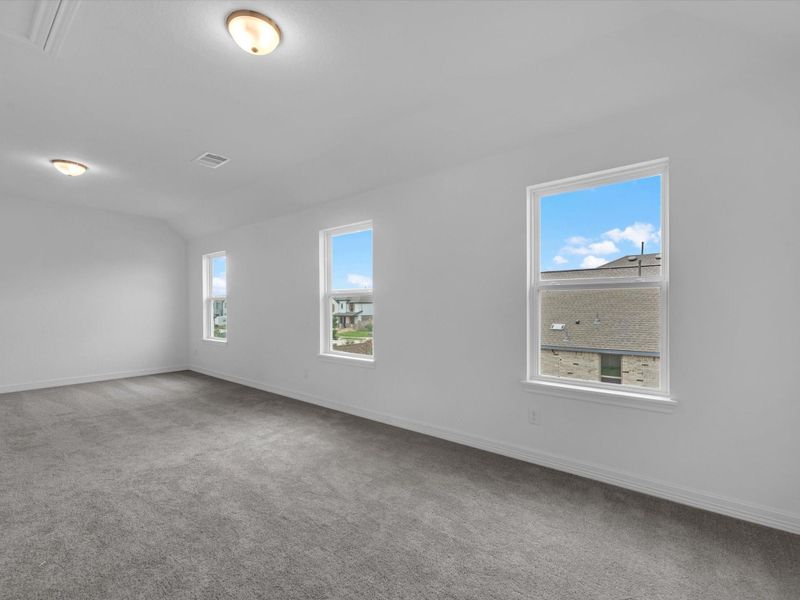 Spacious, unfurnished interior of a new home in Emory Glen, Magnolia (Image 22). Spacious, unfurnished interior of a new home in Emory Glen, Magnolia (Image 22).