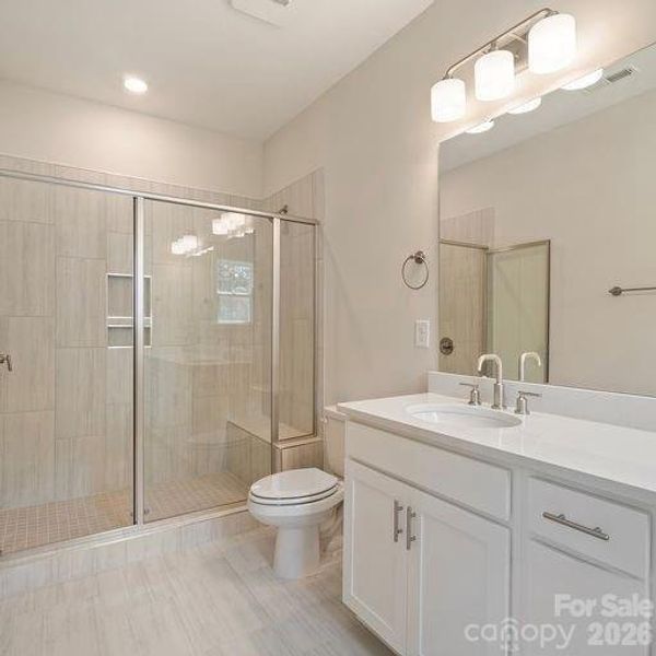 Furnished interior view inside a new home in , Charlotte (Image 10).