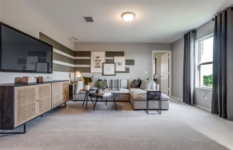 MODEL HOME images may NOT be consistent with the finished product.
