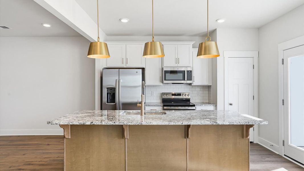Furnished interior view inside a new home in Gresham Station, Simpsonville (Image 12).
