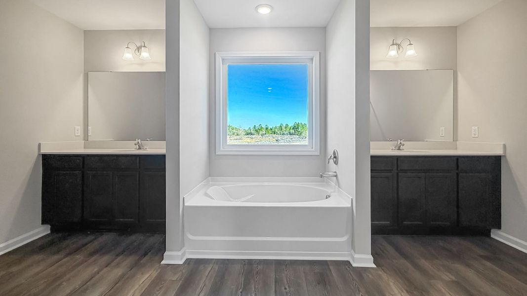 Furnished interior view inside a new home in Grand Reserve, Hinesville (Image 7).