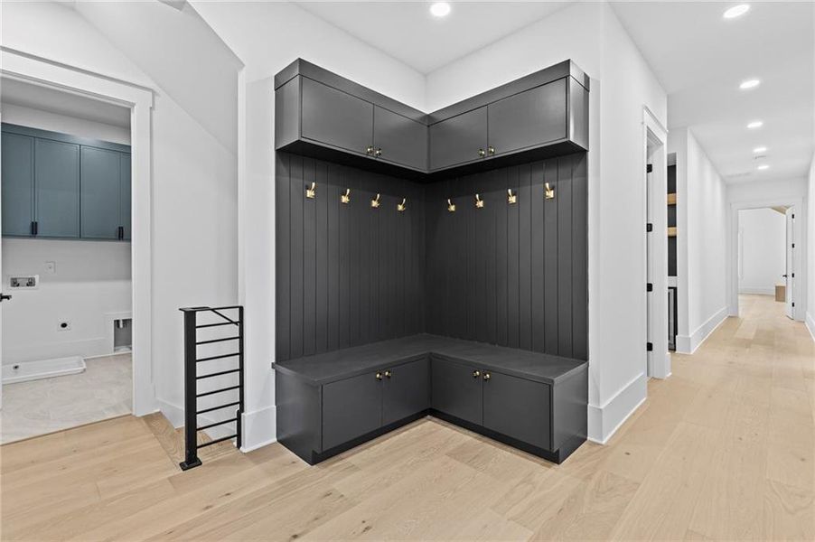 Furnished interior view inside a new home in , Flowery Branch (Image 19). Furnished interior view inside a new home in , Flowery Branch (Image 19).